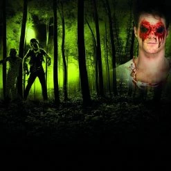 Smiffys USA Makeup & SFX Smiffys Make-Up FX, Latex Zombie Eyes Prosthetic