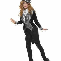Smiffys USA Dark Miss Hatter Women's Costume