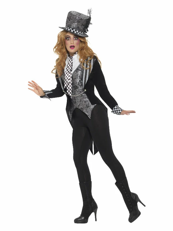 Smiffys USA Dark Miss Hatter Women's Costume 4 Smiffys USA Dark Miss Hatter Women's Costume
