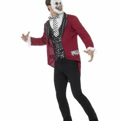 Smiffys USA White Rabbit Mens Costume & Mask Costumes