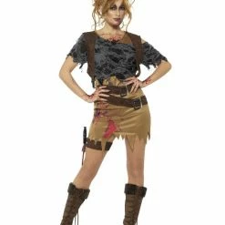 Smiffys USA Costumes Zombie Huntress Women's Costume