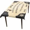 Smiffys USA Ouija Board Table Cloth & Planchette Coaster Halloween Prop Decorations & Props