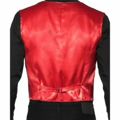 Smiffys USA Sequin Red Vest - Dance Costume Costumes