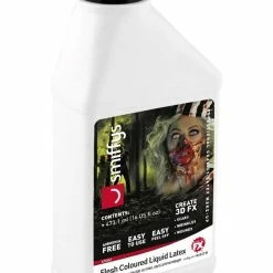 Smiffys USA Smiffys Make-Up FX, Zombie Liquid Latex, Beige Makeup & SFX