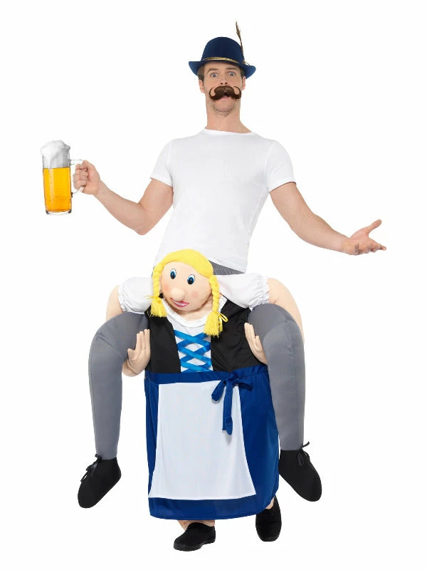 Smiffys USA Costumes Piggyback Ride A Bavarian Beer Maiden Adult Oktoberfest Costume 3 Smiffys USA Costumes Piggyback Ride A Bavarian Beer Maiden Adult Oktoberfest Costume