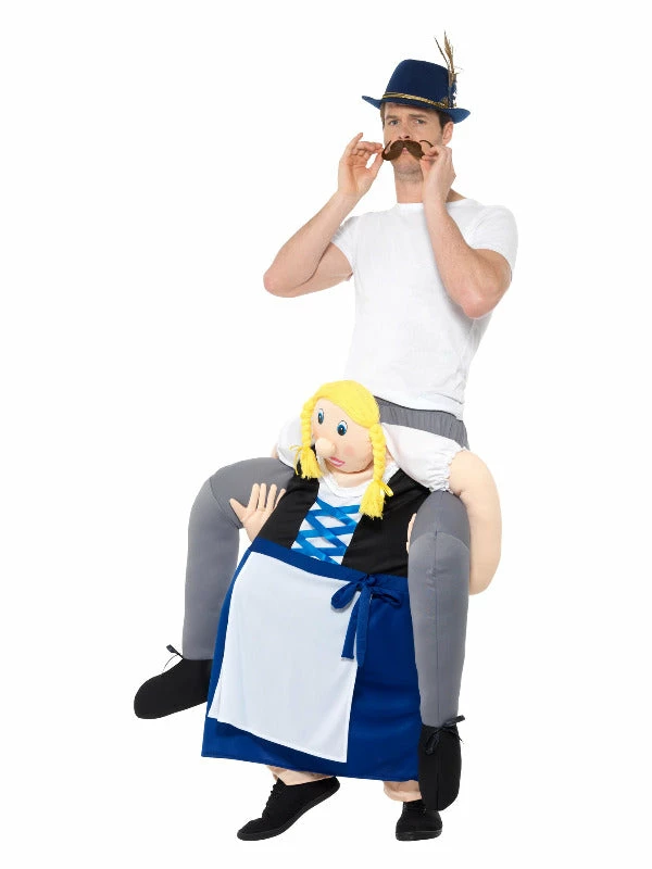 Smiffys USA Costumes Piggyback Ride A Bavarian Beer Maiden Adult Oktoberfest Costume 4 Smiffys USA Costumes Piggyback Ride A Bavarian Beer Maiden Adult Oktoberfest Costume