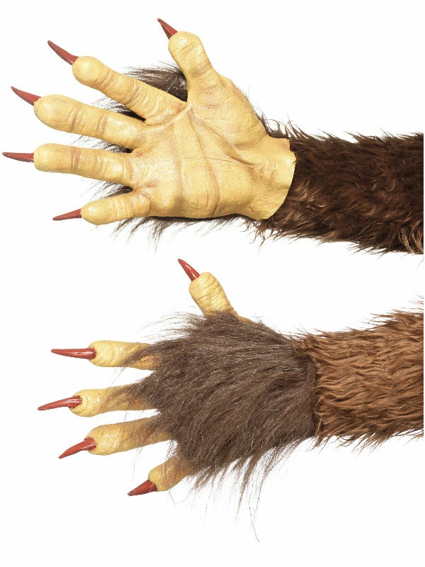Smiffys USA Beast Krampus Demon Adult Gloves Accessories 3 Smiffys USA Beast Krampus Demon Adult Gloves Accessories