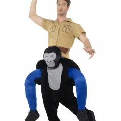 Smiffys USA Costumes Piggyback Ride A Gorilla Adult Costume
