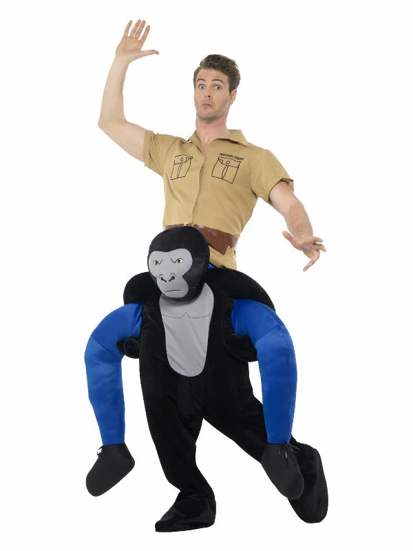 Smiffys USA Costumes Piggyback Ride A Gorilla Adult Costume 3 Smiffys USA Costumes Piggyback Ride A Gorilla Adult Costume