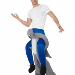 Smiffys USA Piggyback Ride A Shark Adult Costume
