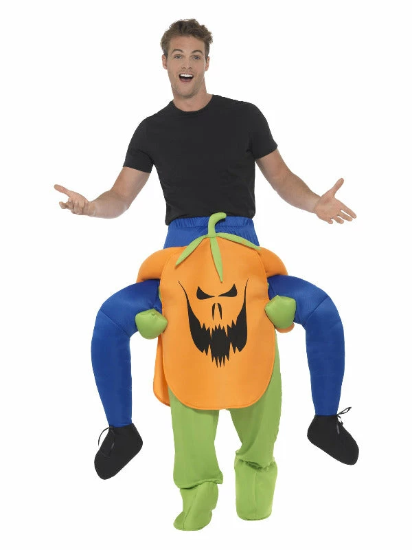 Smiffys USA Piggyback Ride A Scary Pumpkin Adult Costume Costumes 3 Smiffys USA Piggyback Ride A Scary Pumpkin Adult Costume Costumes