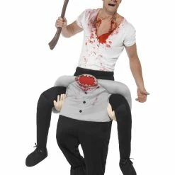Smiffys USA Piggyback Ride A Headless Man Halloween Adult Costume