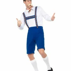 Smiffys USA Costumes Bavarian Men's Lederhosen Costume