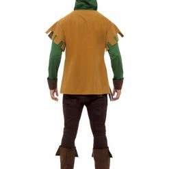 Smiffys USA Costumes Robin Of The Hood Men's Costume 7 Smiffys USA Costumes Robin Of The Hood Men's Costume