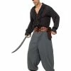 Smiffys USA Pirate Blouson Men's Pants Trousers