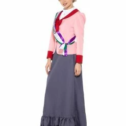 Smiffys USA Costumes Victorian Suffragette Women's Costume