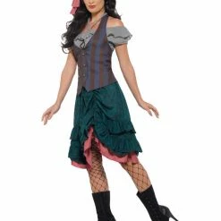 Smiffys USA Costumes Pirate Wench Women's Costume
