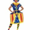 Smiffys USA Light Up Carousel Clown Women's Costume Costumes