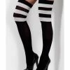 Smiffys USA Cheerleader Opaque Hold Ups Women's Accessories 1 Smiffys USA Cheerleader Opaque Hold Ups Women's Accessories