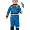 Smiffys USA Toddler Racing Car Driver Costume Costumes 1 Smiffys USA Toddler Racing Car Driver Costume Costumes