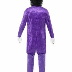 Smiffys USA 80s Purple Musician Men's Costume