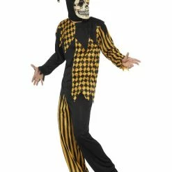 Smiffys USA Evil Court Jester Adult Costume