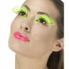 Smiffys USA 80s Polka Dot Eyelashes, Neon Green
