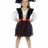 Smiffys USA Deluxe Glitter Pirate Girl Costume