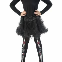 Smiffys USA Day Of The Dead Tights Girl Accessories