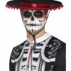 Smiffys USA Hats & Headpieces Day Of The Dead Senor Hat Men's