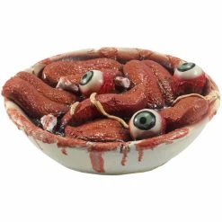 Smiffys USA Latex Gory Gourmet Tongue Bowl Prop