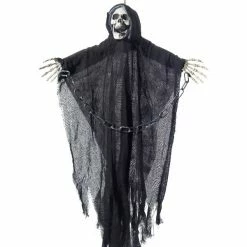 Smiffys USA Hanging Reaper Skeleton Decoration Prop
