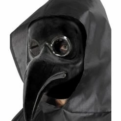 Smiffys USA Plague Doctor Mask Authentic Adult Black