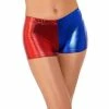 Smiffys USA Fever Miss Jester Whiplash Shorts Women