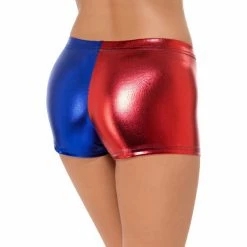 Smiffys USA Fever Miss Jester Whiplash Shorts Women