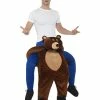 Smiffys USA Costumes Piggyback Ride A Brown Bear Adult Costume 1 Smiffys USA Costumes Piggyback Ride A Brown Bear Adult Costume