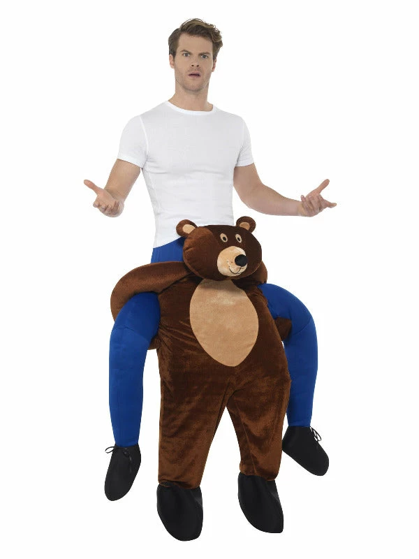 Smiffys USA Costumes Piggyback Ride A Brown Bear Adult Costume 3 Smiffys USA Costumes Piggyback Ride A Brown Bear Adult Costume