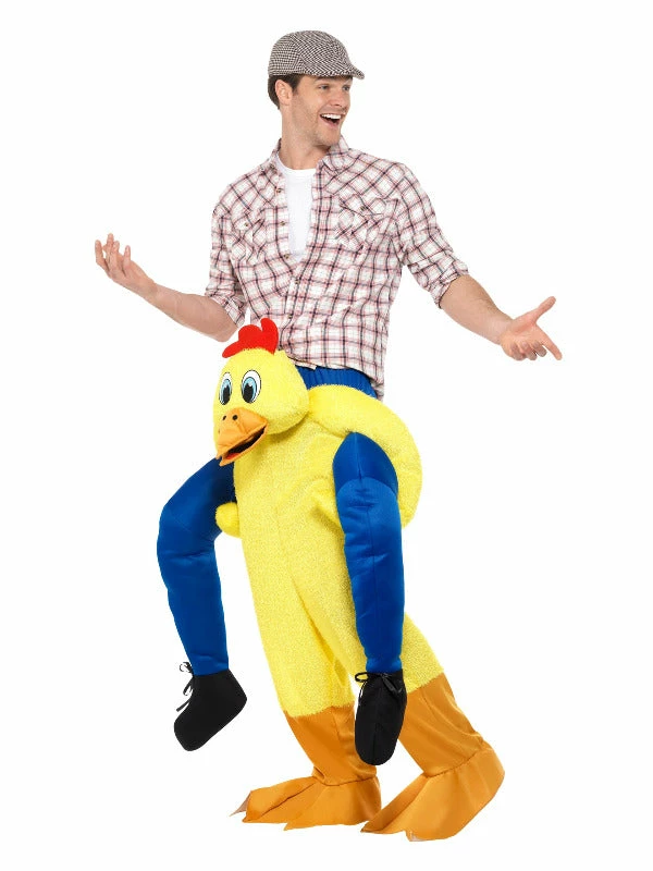 Smiffys USA Piggyback Ride A Chicken Adult Costume Costumes 4 Smiffys USA Piggyback Ride A Chicken Adult Costume Costumes