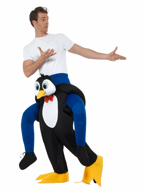 Smiffys USA Piggyback Ride A Penguin Adult Costume Costumes 4 Smiffys USA Piggyback Ride A Penguin Adult Costume Costumes