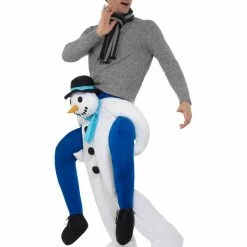 Smiffys USA Piggyback Ride A Snowman Adult Costume