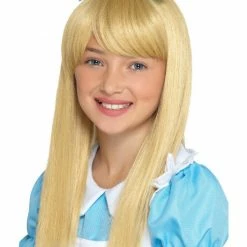 Smiffys USA Wonderland Princess Girls Wig Wigs & Beards