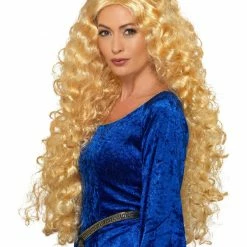 Smiffys USA Medieval Warrior Queen Wig Wigs & Beards