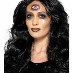 Smiffys USA Smiffys Make-Up FX, Fortune Teller Kit, Aqua, Gold