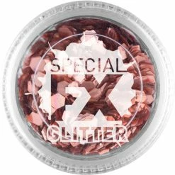Smiffys USA Smiffys Make-Up FX, Rose Gold, Confetti Glitter Makeup & SFX