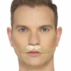 Smiffys USA The English Moustache, Blonde Makeup & SFX