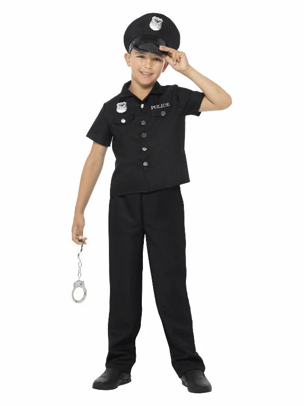 Smiffys USA New York Cop Kids Costume 3 Smiffys USA New York Cop Kids Costume
