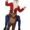 Smiffys USA Piggyback Ride A Reindeer Rudolph Adult Costume 1 Smiffys USA Piggyback Ride A Reindeer Rudolph Adult Costume