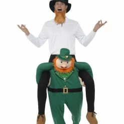 Smiffys USA Costumes Piggyback Ride A Paddy's Leprechaun Adult Costume