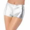 Smiffys USA Fever Miss Whiplash Silver Women's Shorts