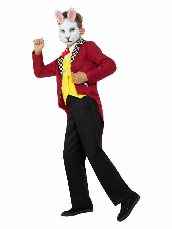 Smiffys USA Costumes White Rabbit Child Costume 4 Smiffys USA Costumes White Rabbit Child Costume